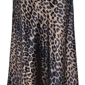 Leopard Print Women's Skirt
